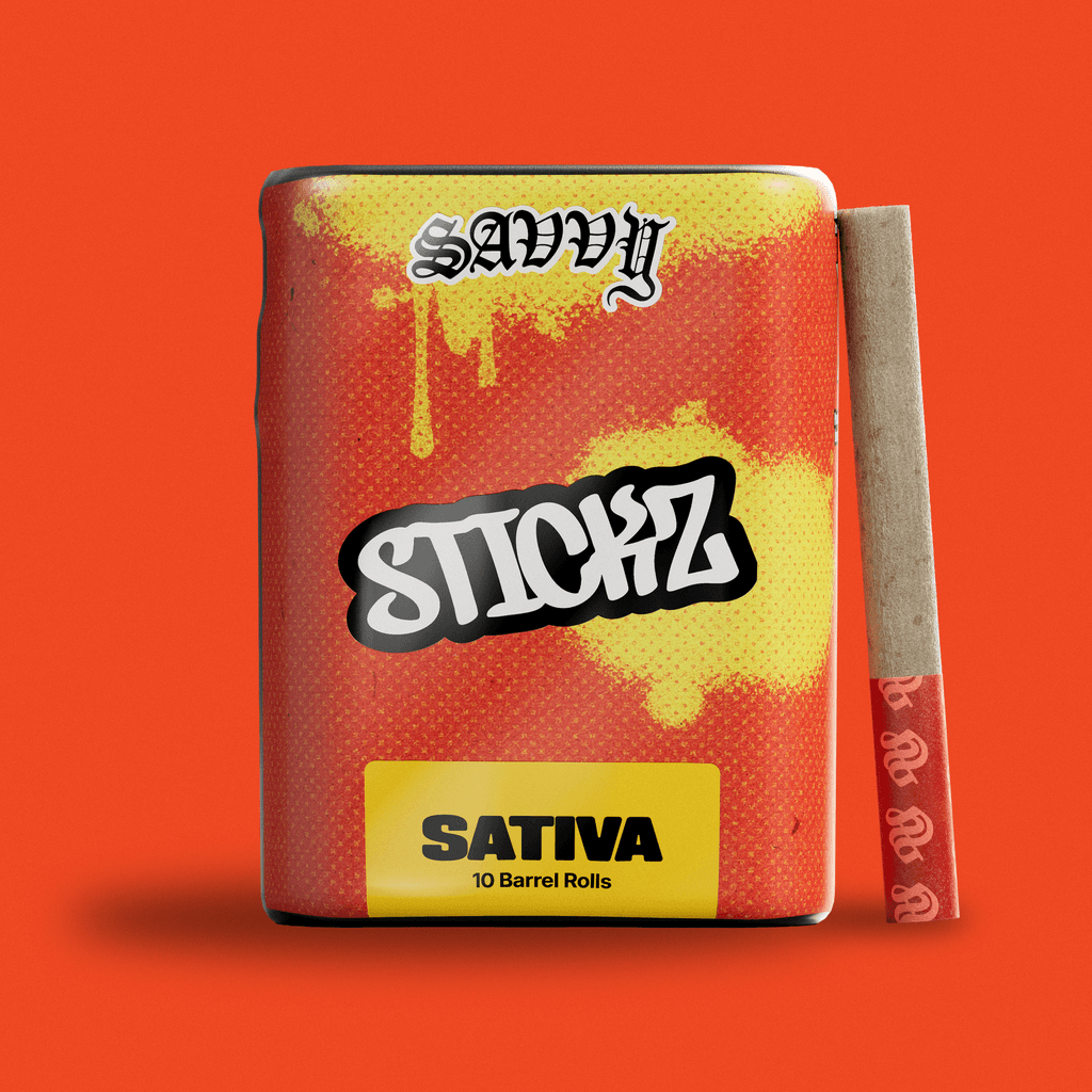 30% OFF Savvy Saucy Stickz 2.5g & 5g Pre-Rolls